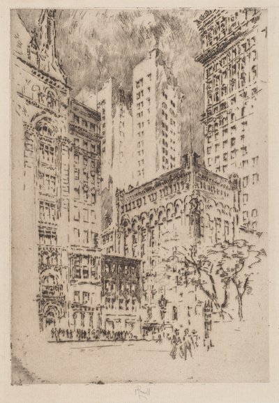 Casa de cuatro pisos de Joseph Pennell