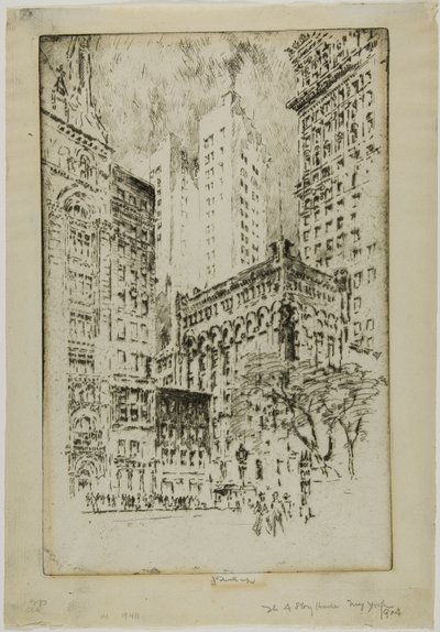 Casa de cuatro pisos de Joseph Pennell