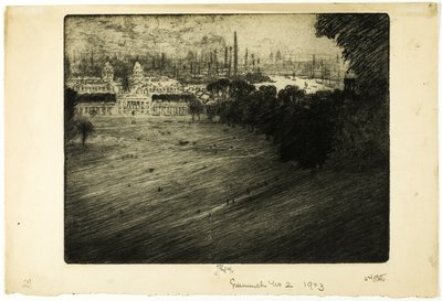 Parque de Greenwich, No. 2 de Joseph Pennell