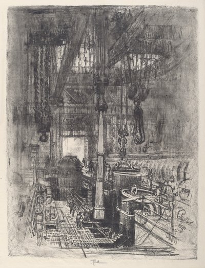 Pozo de armas, No.II de Joseph Pennell