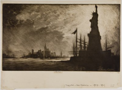 Salve América de Joseph Pennell