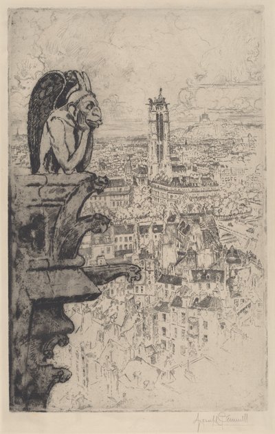 Le Stryge de Joseph Pennell