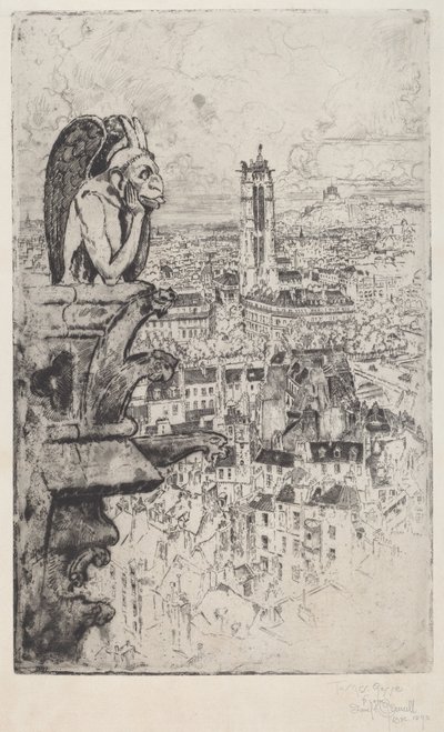 El Stryge de Joseph Pennell