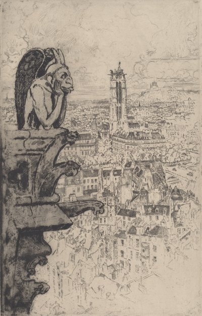 Le Stryge de Joseph Pennell