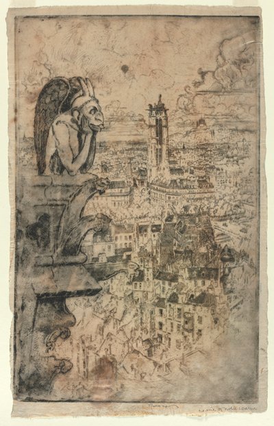 Le Stryge, 1893 de Joseph Pennell