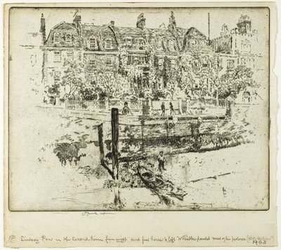 Lindsay Row, Chelsea de Joseph Pennell