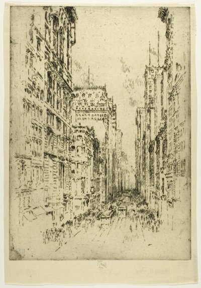 Broadway inferior de Joseph Pennell