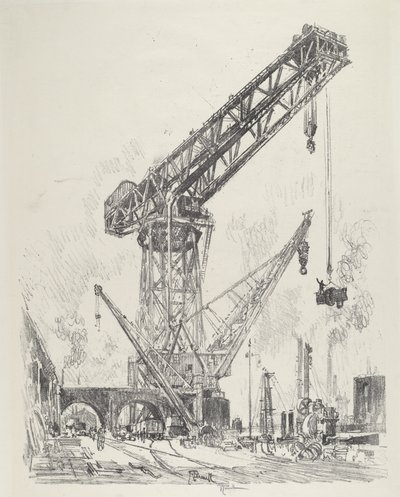 Made in Germany, la gran grúa de Joseph Pennell