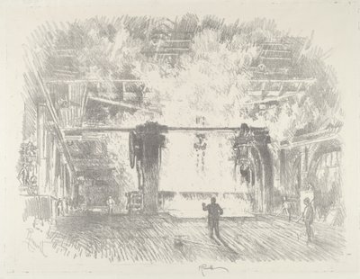 Fabricación de placas de armadura de Joseph Pennell