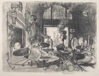 Fabricación de palas de hélice de Joseph Pennell