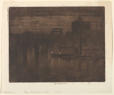 Niebla del Támesis de Joseph Pennell