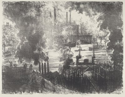 Río de municiones de Joseph Pennell