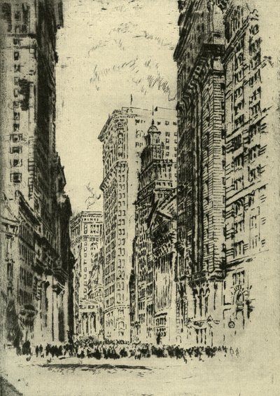 Ciudad de Nueva York de Joseph Pennell