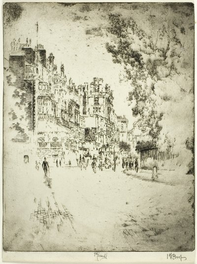 Park Lane de Joseph Pennell