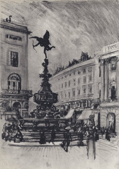 Piccadilly Circus de Joseph Pennell