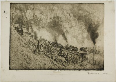 Pittsburg, No. II de Joseph Pennell