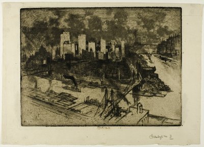 Pittsburgh, No.3 de Joseph Pennell