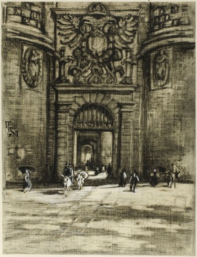 Porta Viragia, Toledo de Joseph Pennell