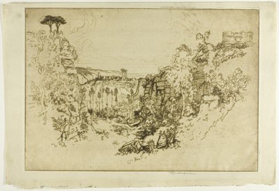 Cantera en Girgenti de Joseph Pennell
