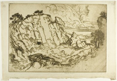 Cantera en Pentelicon de Joseph Pennell