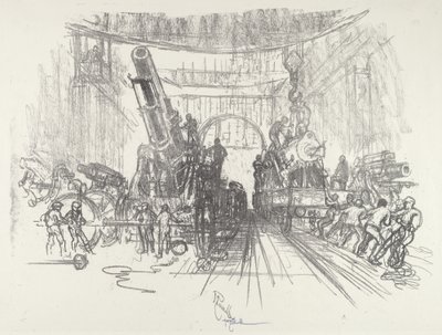 Listo para la guerra, 1916 de Joseph Pennell