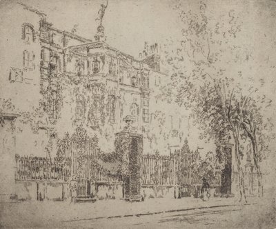 Casa de Rossetti de Joseph Pennell