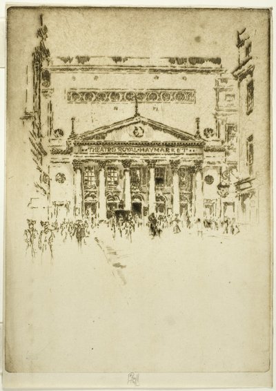 Teatro Royal Haymarket de Joseph Pennell