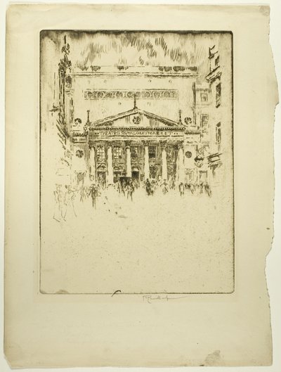 Teatro Royal Haymarket de Joseph Pennell