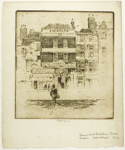 Puerta de San Bartolomé de Joseph Pennell