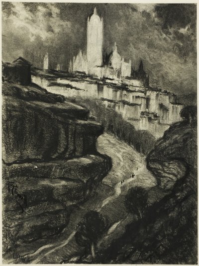 Segovia de Joseph Pennell