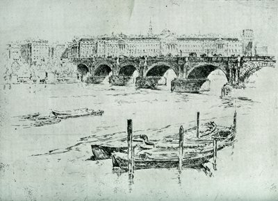 Somerset House, 1928 de Joseph Pennell
