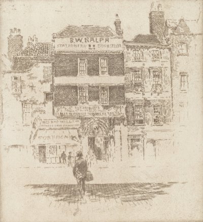 Puerta de San Bartolomé, 1907 de Joseph Pennell