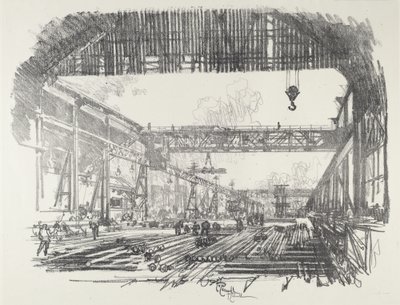 Barras de acero para proyectiles de Joseph Pennell