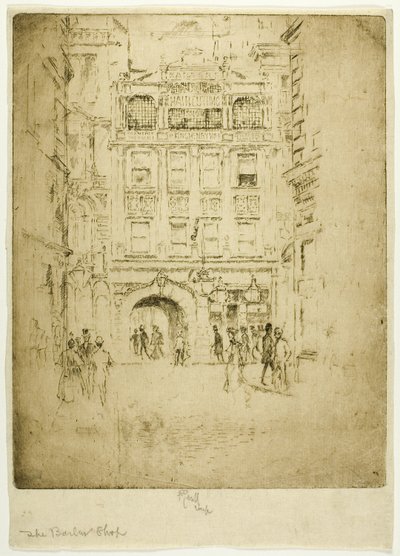 La Barbería de Joseph Pennell