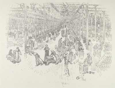 La bahía de las mil chicas de Joseph Pennell