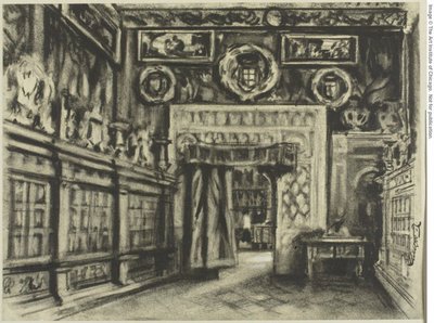 La sala capitular, catedral de Toledo de Joseph Pennell