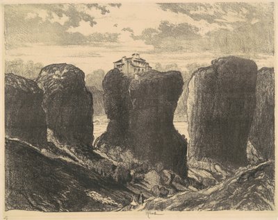 Los acantilados de la Trinidad de Joseph Pennell