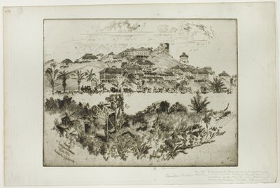 El desastre de de Lesseps, Panamá de Joseph Pennell