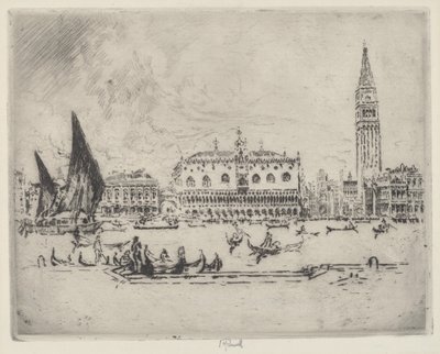 El Palacio Ducal de Joseph Pennell