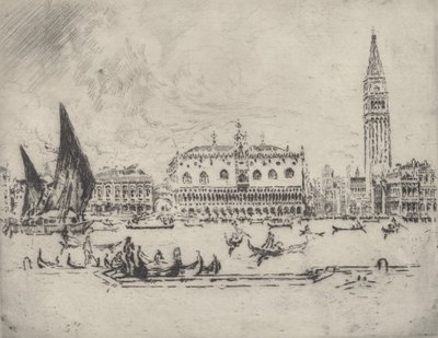 El Palacio del Dogo de Joseph Pennell