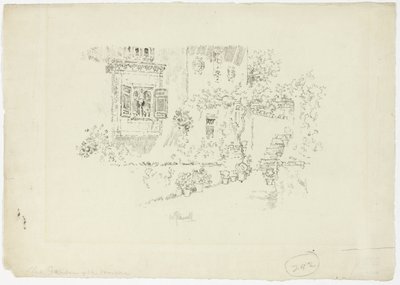 El Jardín de la Mezquita I de Joseph Pennell