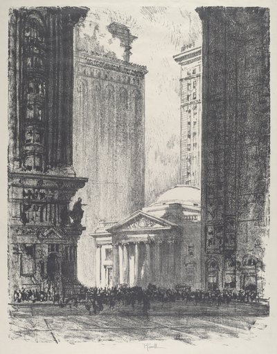 La Compañía de Fideicomiso Girard de Joseph Pennell