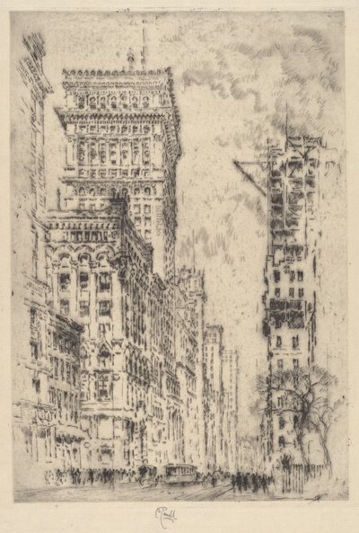 La cornisa dorada, I de Joseph Pennell
