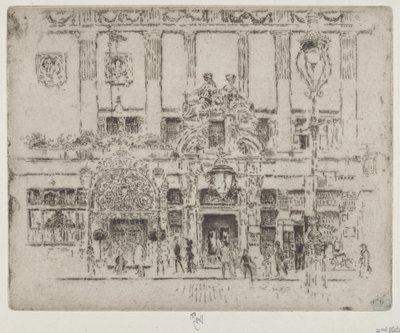 El Instituto, Piccadilly de Joseph Pennell