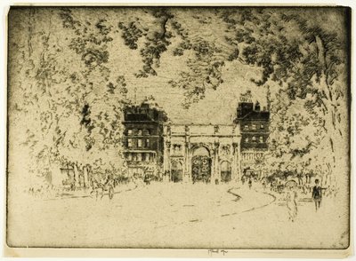 El Arco de Mármol de Joseph Pennell