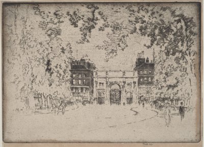 El Marble Arch de Joseph Pennell