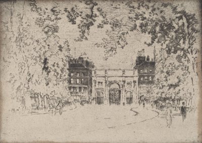 El Arco de Mármol, 1905 de Joseph Pennell