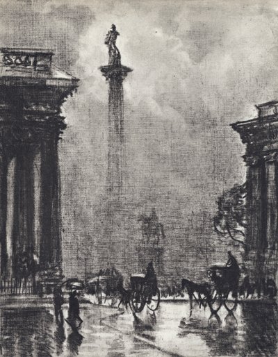 La Columna de Nelson de Joseph Pennell