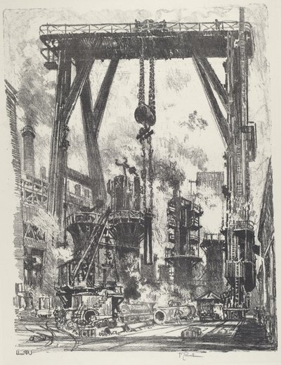 El viejo pozo de armas de Joseph Pennell