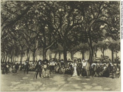 Los paseos de Madrid de Joseph Pennell